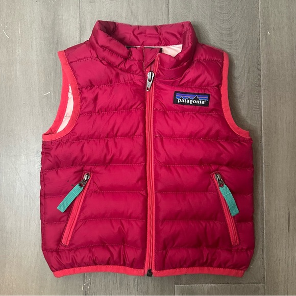 Patagonia Baby Down Sweater Vest Size 3-6 months - Picture 11 of 11